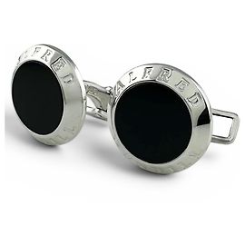 Alfred Dunhill Gemelli rotondi Dunhill JSB8201H Onyx Coin