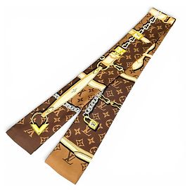 Lenço Louis Vuitton Bandeau Monogram Confidential