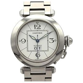 Cartier Pasha C Grande Date Stainless Steel Automatic Watch
