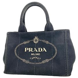 Prada Canapa Canvas Handbag