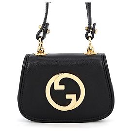 Tarjetero Gucci de piel negra