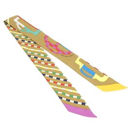 Hermès Hermes BOUCLERIE MODERNE Twilly Plumety Schal