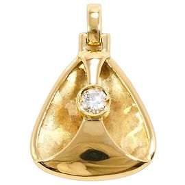 Pingente Seiko Jewelry em ouro amarelo 18K com diamante