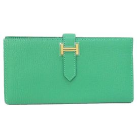 Hermès Carteira Hermes Bearn Soufflé