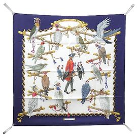 Hermès Carré Hermes LES OISEAUX DU ROY