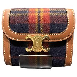 Céline Carteira de aba Celine Triomphe Small