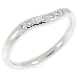 Autre Marque Tiffany & Co. Curved 9P Ring