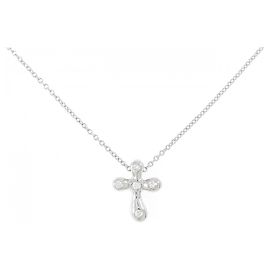 Autre Marque Collar Tiffany Mini Cross