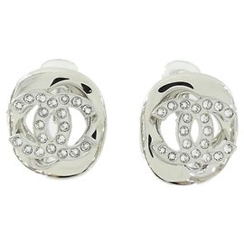 Brincos de pressão Chanel ABF861 Clear