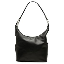 Borsa a tracolla Gucci in pelle di vitello nera