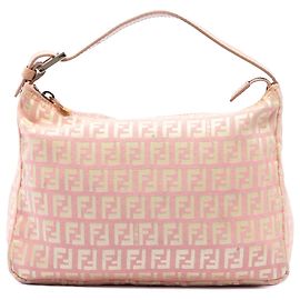 Borsa Fendi in tela Zucchino rosa