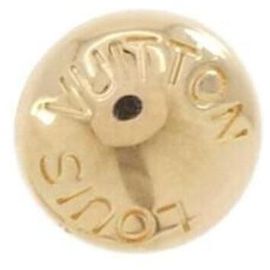 Pendiente de botón Louis Vuitton en oro amarillo 18K