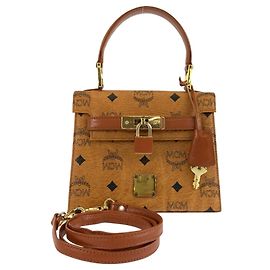 MCM Vintage Visetos Mini Handtasche