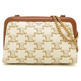 Céline Celine Chain Clutch Shoulder Bag
