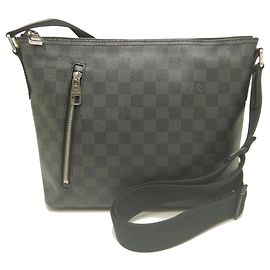 Bolsa de Ombro Louis Vuitton Damier Graphite Mick PM
