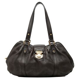 Sac à main Louis Vuitton Monogram Mahina Lunar PM