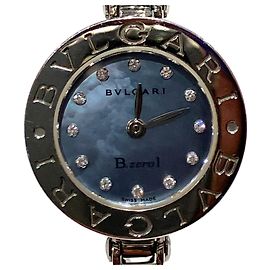 Bulgari Reloj de Pulsera Bvirgari B.zero1 Esfera Azul
