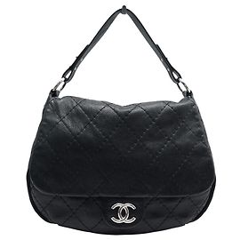 NUOVA BORSA A MANO CHANEL ON THE ROAD BORSA A TRACOLLA IN PELLE GRANA HOBO BAG