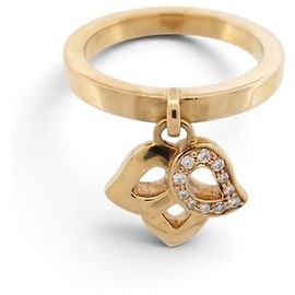 PIAGET MAGIC GARDEN RING 53 DIAMANTEN 0.12CT 18K GELBGOLD 7.95GR GOLD RING