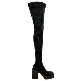 Stella Mc Cartney Stivali sopra il ginocchio Skyla Stella McCartney in pelle nera