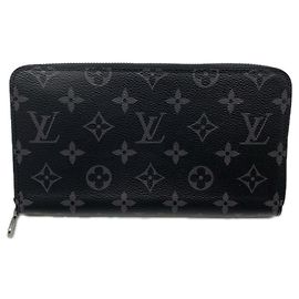 LOUIS VUITTON Monogram Eclipse Zippy Organizer Long Wallet
