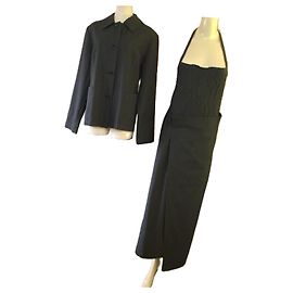 Comme Des Garcons Comme des Garçons Robe de Chambre Fato Lã Riscado
