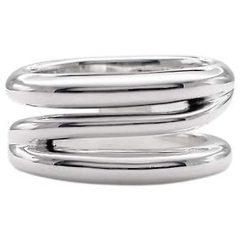 Autre Marque Anello a Fascia Diagonale Tiffany & Co. in Argento 925