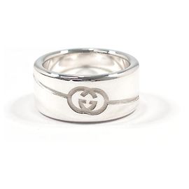 Anillo GUCCI Diagonal Interlocking G