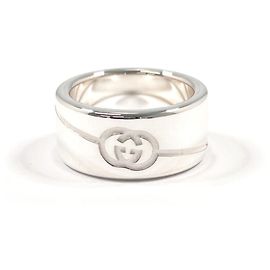 Anillo Gucci Diagonal Interlocking G