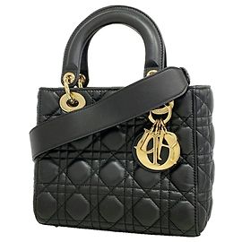 Christian Dior Cannage Lady Dior Handtasche