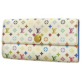 Louis Vuitton langes Portemonnaie in Raisin