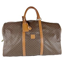 Céline Celine Macadam Brown Handtasche