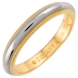 Autre Marque Anel Aliança Milgrain Tiffany & Co.