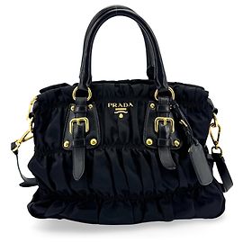 Prada Gaufre Nappa Leather Large