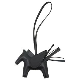 Hermès Hermes So Black Rodeo Pegasus PM Handbag Charm