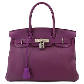 Hermès Bolsa Hermes Birkin 30 Togo Anemone
