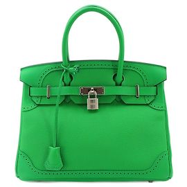 Hermès Bolsa Hermes Birkin 30 Ghillies