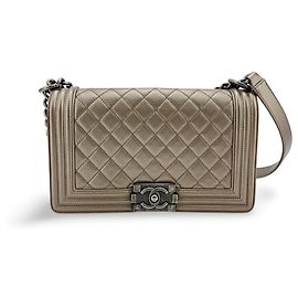 Chanel Boy Flap Quilted Calfskin Small