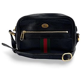 Borsa Gucci Ophidia in pelle nera