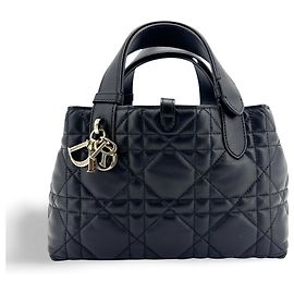 Christian Dior Toujours Macrocannage Quilt Calfskin Medium