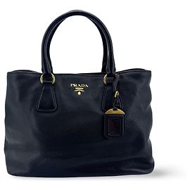 Sac à main Prada Convertible Top Handle Satchel Vitello Daino Medium