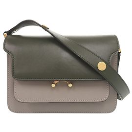 Marni Trunk Schultertasche aus Leder