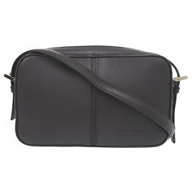 Borsa a tracolla Burberry Logo in pelle nera