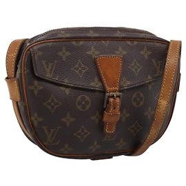 LOUIS VUITTON Monogram Jeune Fille PM Shoulder Bag M51227 LV Auth ar14280