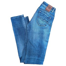 Autre Marque Salsa Jean Push Up Shape Up Premium Wash Bleu Delave W27 L32 Größe 36 Damenjeans