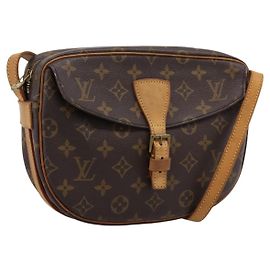 LOUIS VUITTON Monogram Jeune Fille MM Shoulder Bag M51226 LV Auth ep16032
