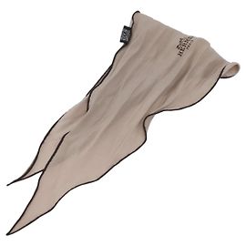 Hermès Foulard Twilly HERMES in seta Beige Auth bs37313