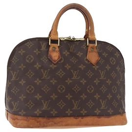 LOUIS VUITTON Monogram Alma Handtasche M51130 LV Auth ka6371