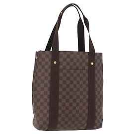 LOUIS VUITTON Damier Ebene Kababobur Tote Bag N52006 LV Auth ar14288