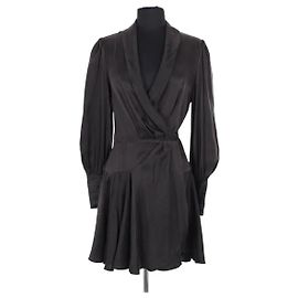 Abito in seta nero Zimmermann